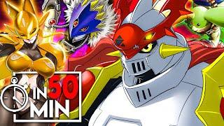 DIGIMON TAMERS IN 50 MINUTEN