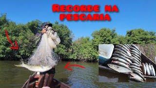 PESCARIA EM  ESPECIAL AOS 100 MIL! COM FARTURA DE PEIXE NA TARRAFA !