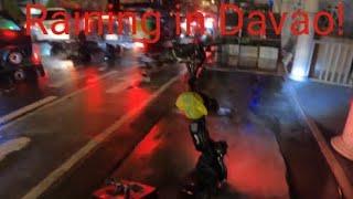 Rainy test ride with my Xthunder V3! #electricscooter #xthunder #ladyrider