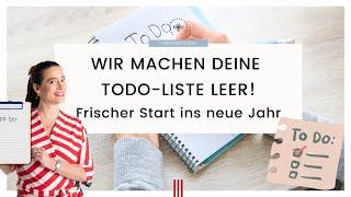 Wir machen deine TODO-Liste leer! Frischer Start ins neue Jahr | Putzplan App