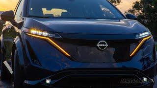 AT NIGHT: 2023/2024 Nissan ARIYA -- Interior & Exterior Lighting Overview & Night Drive