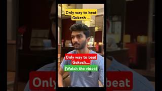 Only way to beat Gukesh in Chess !! | Gukesh meets Technical Guruji| #chess #gukesh #technicalguruji