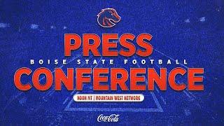 Boise State Football Press Conference: Dirk Koetter, MW Champ. Game (Dec. 2, 2024)