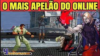 ►KOF 2002 PLUS►QUEBRA DE BARRA RUGAL E FUGA O MAIS APELÃO DO ONLINE FOI TENSO