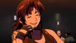 Black Lagoon - Beer the same as piss, Real man drink RUM