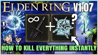 This New 1.07 Ghostflame Combo is INSANELY OP - Best Frost Sorcery & Greatsword Build - Elden Ring!