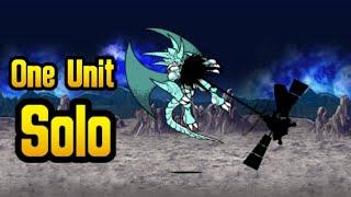 Battle Cats ITF 3 Moon One Unit Solo (Raging Bahamut)