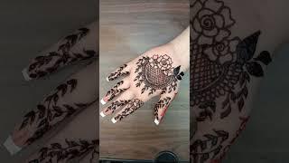 Simple Mehndi Designs Stylish Front Hand Mehndi Tutorials #fypシ゚viral #mehandi #shorts