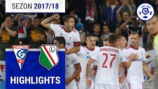 Górnik Zabrze - Legia Warszawa 3:1 | SKRÓT | Ekstraklasa 2017/18 | 1. Kolejka