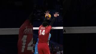 Monster block by Yuki Ishikawa  #epicvolleyball #volleyballworld #volleyball