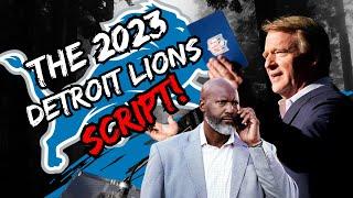 The NFL Showed me the 2023 Season Script For The Detroit Lions