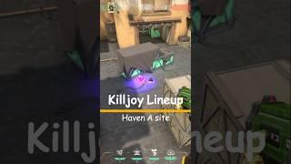 Master Haven A site with this Killjoy Lineup #valorant #lineupguru #valorantshorts #valorantlineups