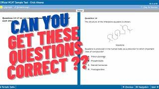 Mcat Practice Question TIME | AAMC QUESTIONS | Tips from a 100th% tutor