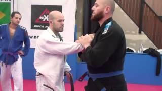 Karate instructor smacks student in the face and fight break out