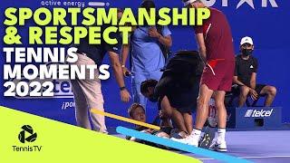 Sportsmanship & Respect Tennis Moments in 2022 