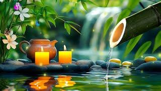 Relaxing Piano Music Bamboo Water Fountain, Sleep Music, Relaxing Music, Water Sounds