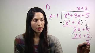 How to do Long Division with Polynomials (NancyPi)