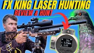 Fx King Airgun HUNTING with Laser Rangefinder is a GAMECHANGER