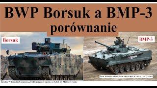 BWP Borsuk a BMP-3 - porównanie