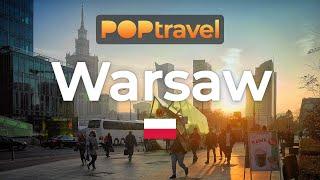 Walking in WARSAW / Poland - 4K 60fps (UHD)