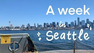 A week in Seattle | Art Studio Vlog