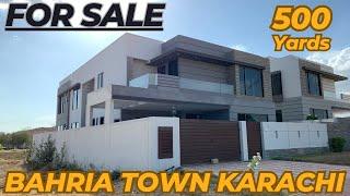 500 Yards Ultra Modern Luxury Villa For Sale In Precinct 4 | Bahria Town Karachi | 0305-3949942