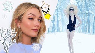 The Time I Did a Bikini Shoot in a Blizzard | Fashion Stories by Karlie Kloss