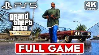 GTA SAN ANDREAS DEFINITIVE EDITION Gameplay Walkthrough FULL GAME [4K 60FPS PS5] - No Commentary