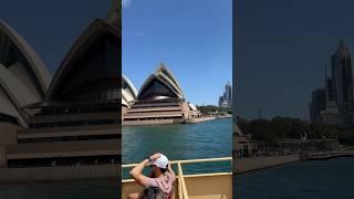 Ferry on darling harbor #sydney #australia