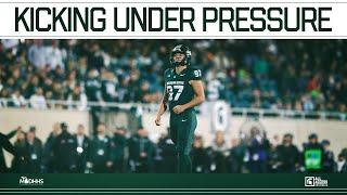 Kicking Under Pressure | Jonathan Kim | Michigan State Football | Spartans All-Access