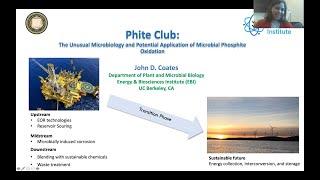 Prof John Coates (UC Berkeley) "Microbial Phosphite Oxidation"