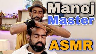 Legendary Manoj master Beard Wash & Head Massage - Complete relaxation ASMR