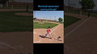 #10u as funny as it is we can’t allow it #baseball #umpire #sports #michigan #arizona