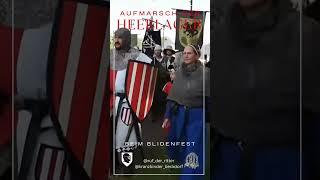 Aufmarsch der Heerlager beim Blidenfest