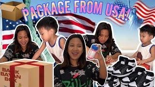 FINALLY! DUMATING NA ANG PACKAGE NAMIN GALING AMERICA (SOBRANG DAMING LAMAN)