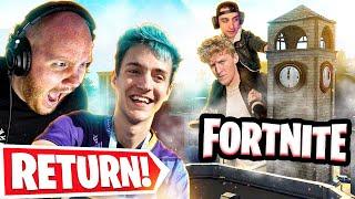 TIMTHETATMAN, TFUE, NINJA AND CLOAKZY RETURN TO FORTNITE - STREAM VOD