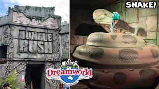 Best Themed Ride in Australia | Jungle Rush at Dreamworld FULL Queue Line Walkthrough