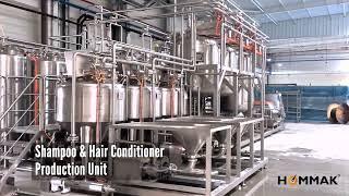 Shampoo & Hair Conditioner Production Unit 360°