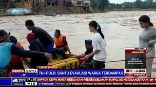 TNI dan Polri Evakuasi Warga Lebak Banten Korban Banjir Bandang