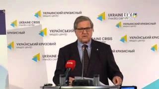 Delegation of the National Democratic Institute. Ukraine Crisis Media Center. April 11, 2014