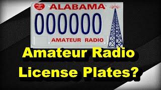 Amateur Radio License Plates - Should you get one?