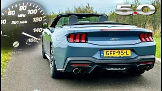 2025 FORD MUSTANG GT EU // 0-100 100-200 TOP SPEED & SOUND