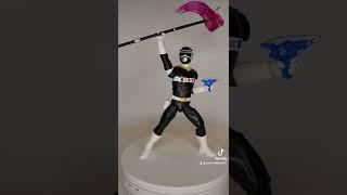 Power  Rangers Lightning Collection In Space Black Ranger!!