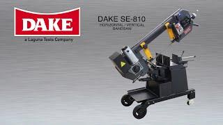 Dake SE-810 Dual Mitering Horizontal Bandsaw