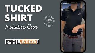 Concealed Carry with a Tucked-In Shirt - PHLster Enigma