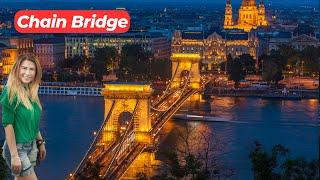 Chain Bridge - Budapest | Szechenyi Chain Bridge - famous suspension bridge Budapest