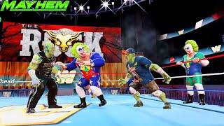 Zombie vs joker Gameplay WWE MAYHEM