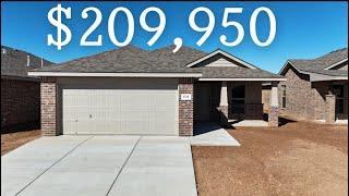 NEW $209k+ 3 BED 2 BATH AFFORDABLE NEW BUILT HOME IN LUBBOCK TEXAS | TEXAS REAL ESTATE