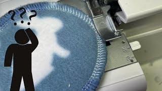 A PERFECT CIRCLE EVERY TIME! Overlock Perfectly! #easy #craft #necchi #overlocker #Aldi