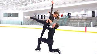 Laurence Fournier Beaudry & Nikolaj Sørensen  2021-22 Free Dance